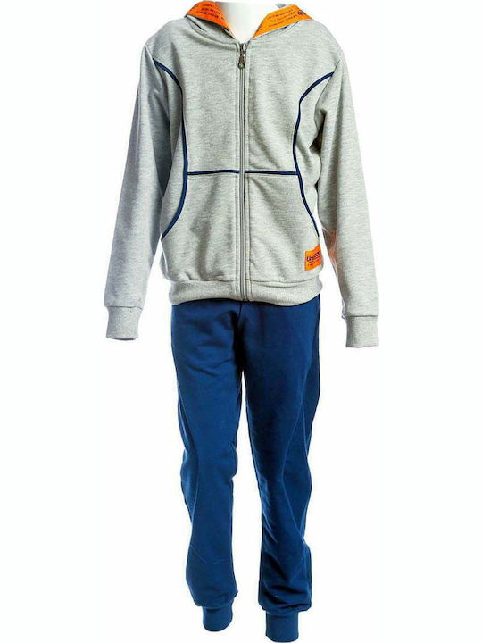 Kids Sweatpants Set Gray 2pcs Unstoppable