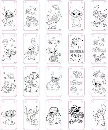 Κουτί Δραστηριοτήτων Diakakis Disney Stitch 28x2x10cm 27τμχ 000564925