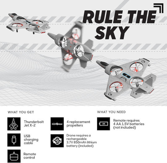 Thunderbolt Jet X-2 Drone without Camera