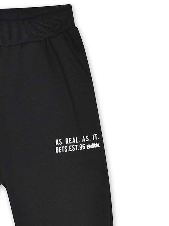 Kids Sweatpants Black Realverse Minime
