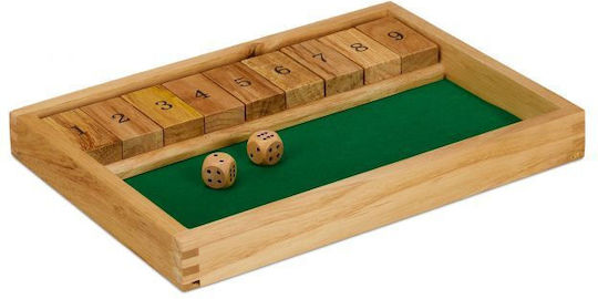 Joc de Societate Shut The Box pentru 2+ Jucători 3+ Ani (EN) Relaxdays