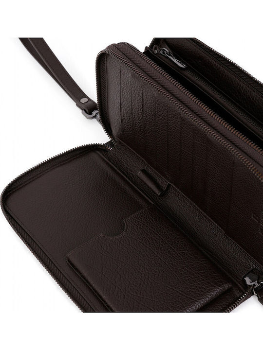 Men's Wallet Classic with RFID Brown