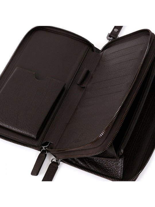 Men's Wallet Classic with RFID Brown