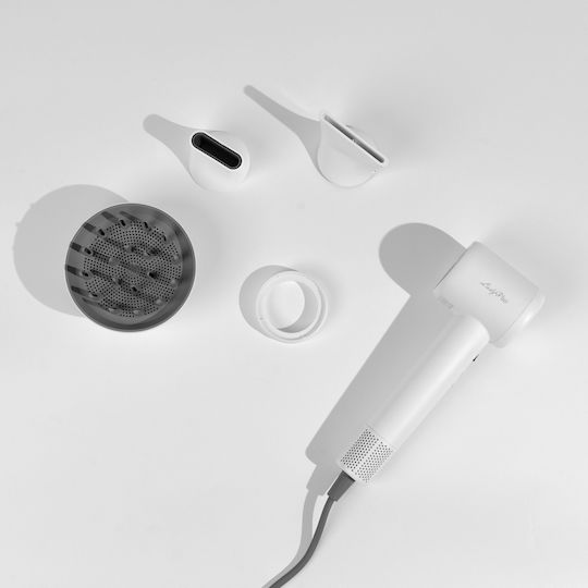 Morris Ladyplus Ionic Сешоар с Дифузер 1500W Бял