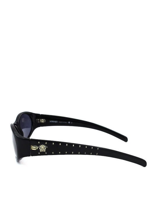 Versace Unisex Γυαλιά Ηλίου με Μαύρο Σκελετό και Μαύρο Φακό 4354514825520130