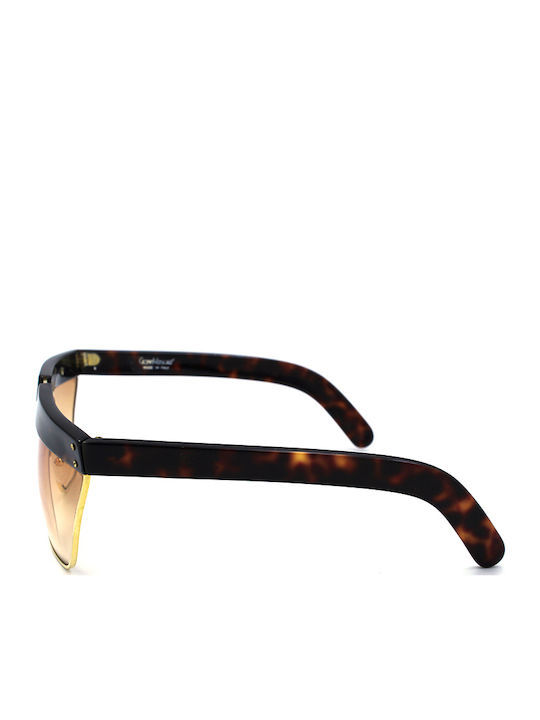 Versace Perspectives Unisex Γυαλιά Ηλίου με Χρυσό Σκελετό και Χρυσό Φακό Perspectives402740TO6215145