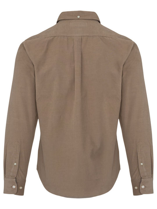 Barbour Ramsey Βαμβακερό Πουκάμισο Μπεζ