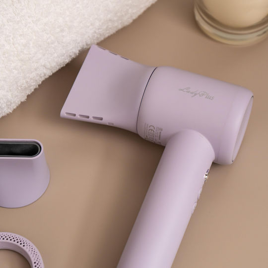Morris Ladyplus Ionic Сешоар с Дифузер 1500W Purple
