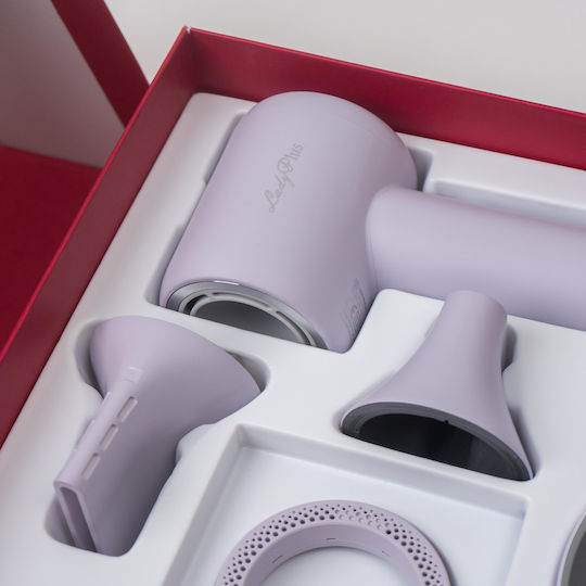 Morris Ladyplus Ionic Сешоар с Дифузер 1500W Purple