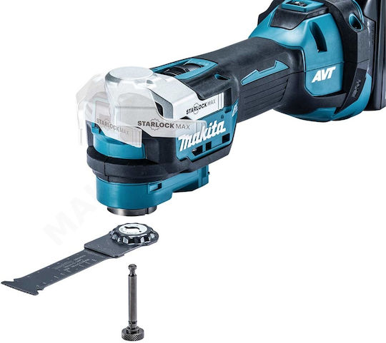 Makita Electric Brushless Oscillating Multi Tool 18V 2x3Ah with Speed Control DTM52RFJX2