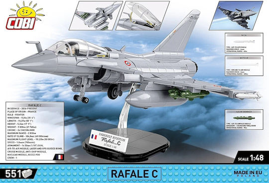 Cobi Bausteine Rafale C 551Stück