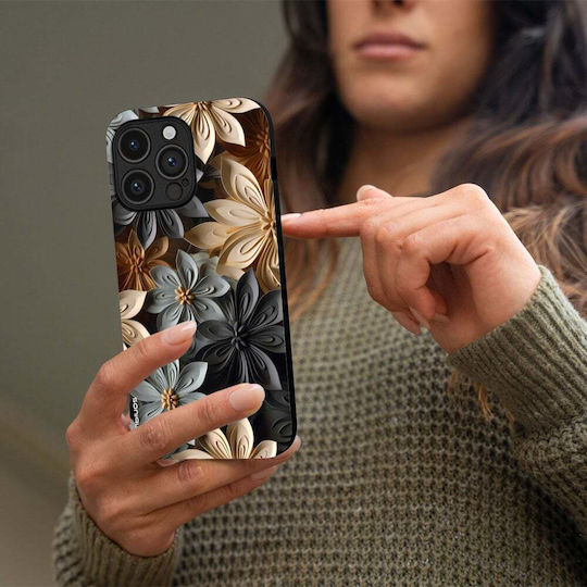 Θήκη Sonique 3d Flower Series Motorola Moto G86 5g Γκρι