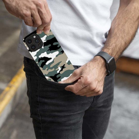 Калъф Sonique Camouflage Army Series Samsung Galaxy M52 5g Каки