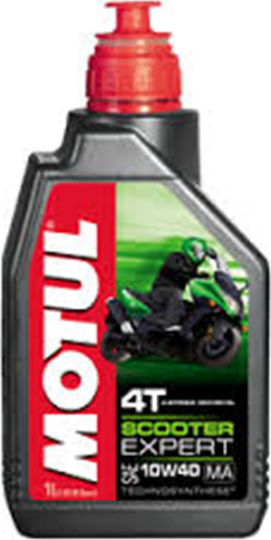 Motul Scooter Expert 4Τ MA Масло за мотоциклети за четиритактови двигатели 10W-40 1лт