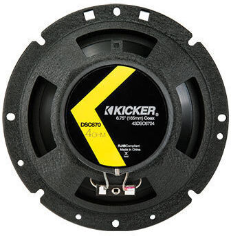 Kicker Σετ Ηχεία Αυτοκινήτου DS Series 6.75" με 60W RMS (2 Δρόμων)