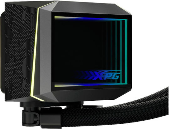 Adata Levante II 360 Water Cooling AIO CPU With 3 Fans 120mm And RGB Lighting White