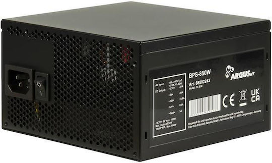Inter-Tech ArgusNT BPS-850 850W Μαύρο Τροφοδοτικό Υπολογιστή Full Wired 80 Plus Bronze