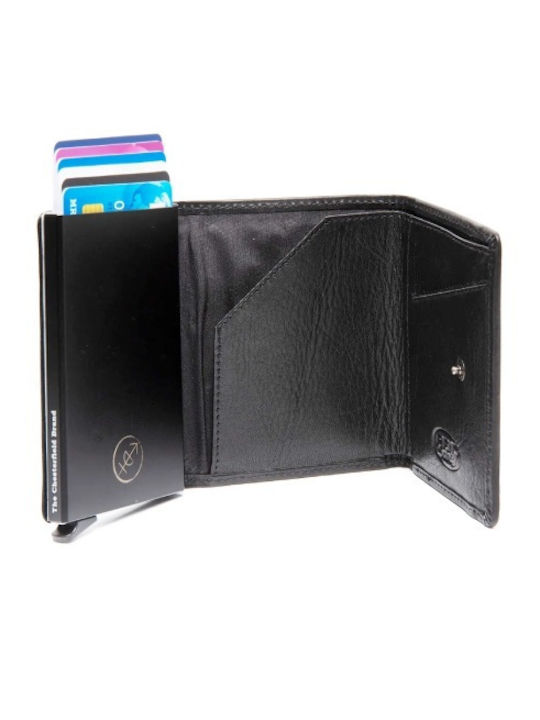 Brand Men's Wallet with RFID Black