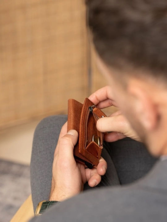 Brand Men's Wallet with RFID Black