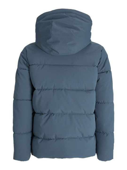 Kinder Steppjacke mit Kapuze Blue