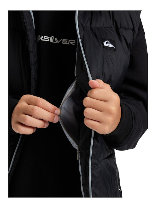 Kinder Freizeitjacke Ärmellos mit Futter Schwarz Cold Days