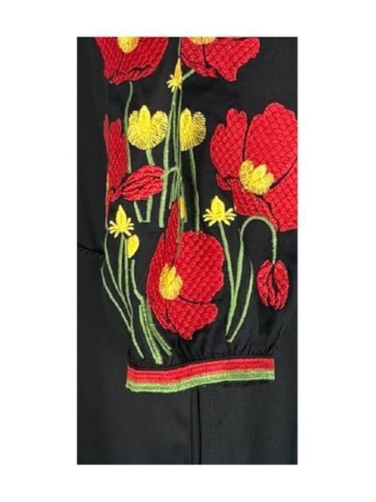 Rochii De Vară Pentru Femei Maxi Rochie Neagră Roșie