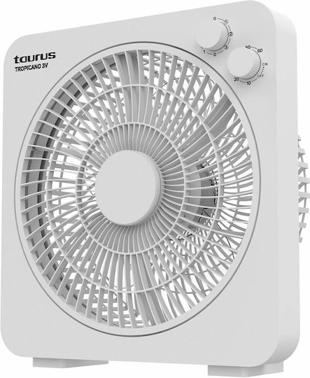 Taurus Tropicano Box Fan 35W Λευκό