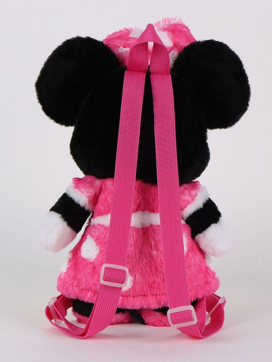 Minnie Mouse Παιδική Τσάντα Πλάτης Φούξια 30x3x11εκ.