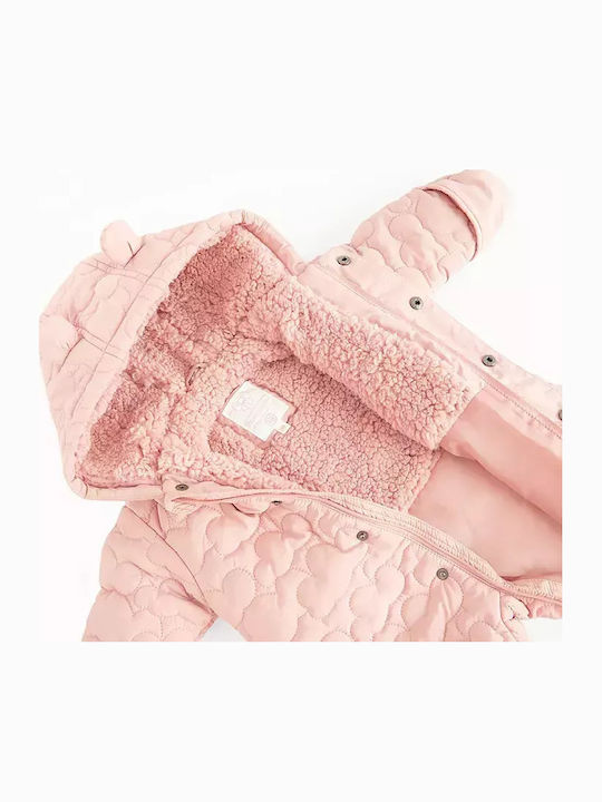 Cool Club Baby Bodysuit for Going Out Long-Sleeved Pink