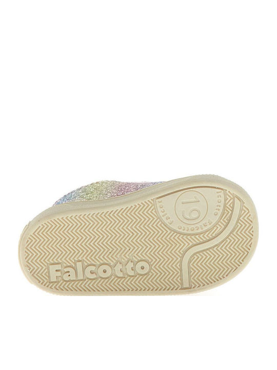 Παιδικά Sneakers High με Σκρατς Πολύχρωμα