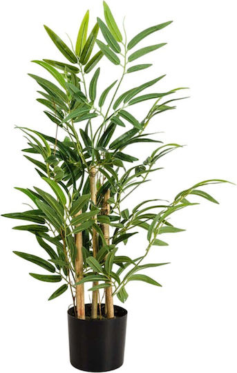 Künstliche Pflanze im Topf Bamboo Grün 70cm InTheBox