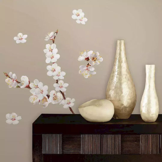 Διακοσμητικό Αυτοκόλλητο Τοίχου Dogwood Flowers 26τμχ RoomMates Decor