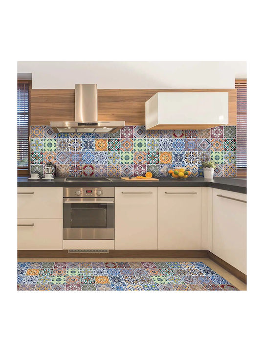 Decorative Sticker Wall Azulejos Multi 1pcs 180x45cm Ango
