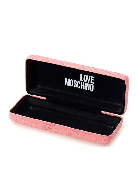 Moschino Γυναικεία Γυαλιά Ηλίου με Μπορντό Κοκκάλινο Σκελετό και Καφέ Ντεγκραντέ Φακό MOL096/S 0T7/HA
