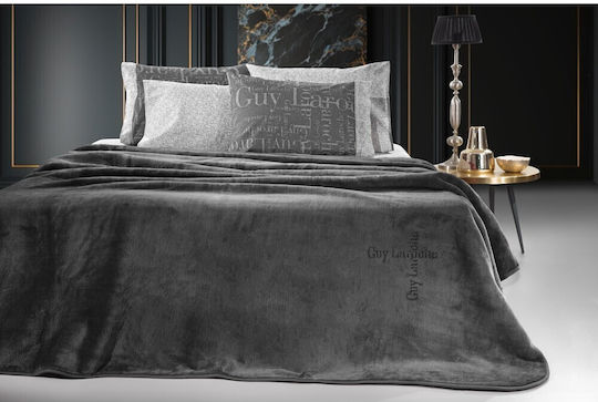 Guy Laroche Logo Super King 220x240 cm Antracit Guy Laroche Logo Super King 220x240 cm Antracit