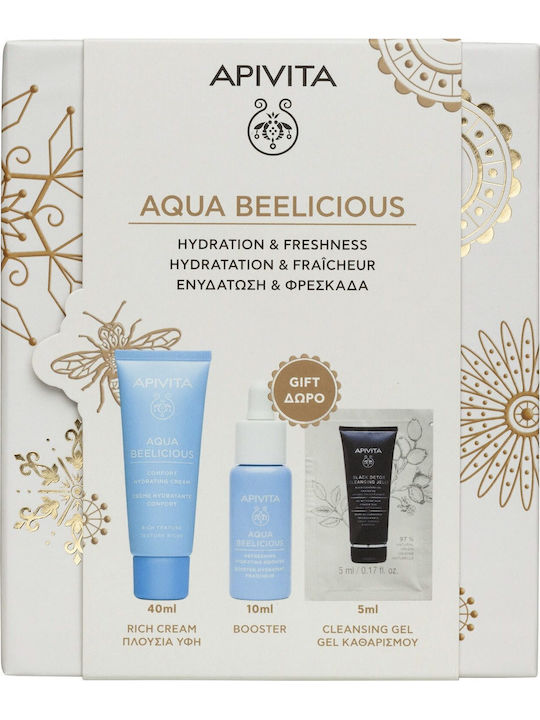Apivita Aqua Beelicious Комплект за грижа за кожата за Хидратация Apivita Aqua Beelicious Комплект за грижа за кожата за Хидратация