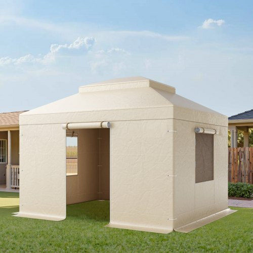 Vevor Gazebo Cover Beige 3.05x3.65m