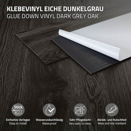 Διακοσμητικό Αυτοκόλλητο Δαπέδου 16τμχ ML-Design