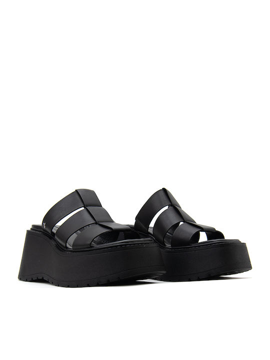 Capricorn Women's Black Summer Platforms