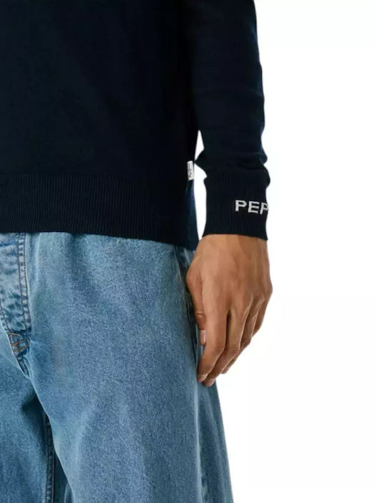 Andre Andre Pulover cu mânecă lungă Dark Blue