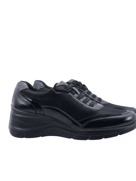 Γυναικεία Flatforms Sneakers Μαύρο