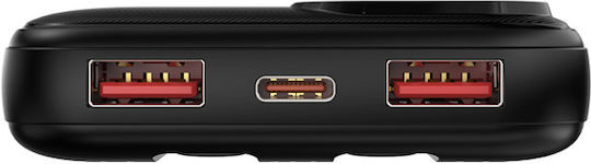 Recci RPB-P67 Power Bank 10000mAh 22.5W Μαύρο