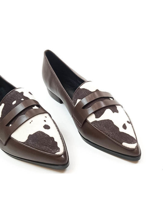 Damen Loafers in Braun Farbe