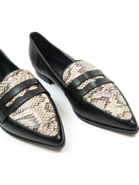 Damen Loafers in Beige Farbe