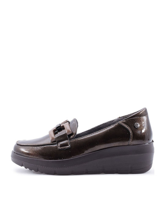Women's Loafers in Brown Color