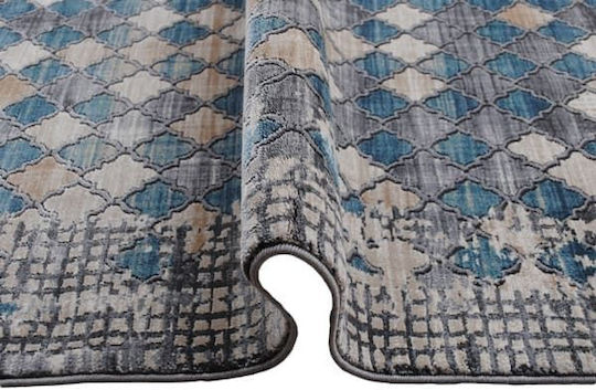 Tzikas Carpets 31638-095 Teppich Rechteckig Synthetisch,Polyester/Cotton/Leather Serenity