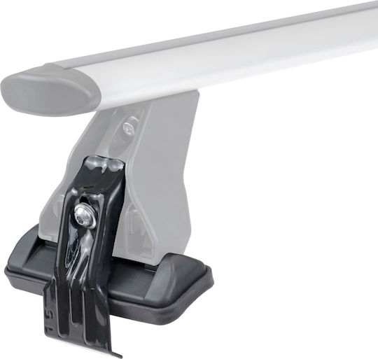 Menabo Bare De Acoperiș Din Aluminiu 112 Cm Pentru Mazda 2 5D 2007-2009 Set Cu Picioare Argintii