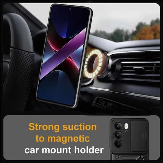 Techsuit Camshield Back Cover Silicon Negru (Realme C75 - Techsuit)