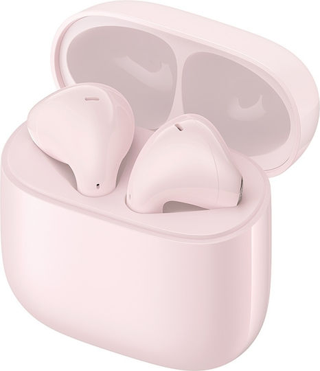 Edifier X2 Plus Earbud Bluetooth хендсфри Слушалки с Устойчивост на Пот и Кутийка за Зареждане Розов