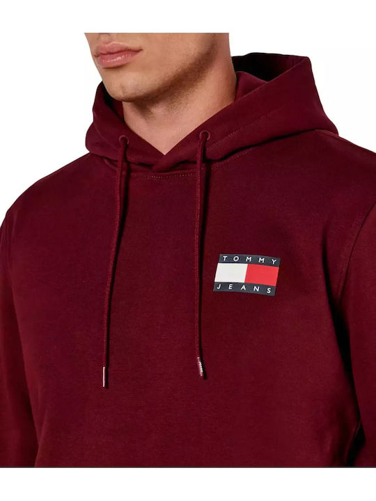 Sweatshirt with Hood Red